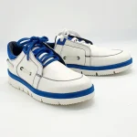 Ανδρικά Χειροποίητα Λευκά Δερμάτινα Sneaker - 91004